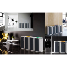 Odpadkový koš KOBRA WASTEE na plast - 60 L / žlutá