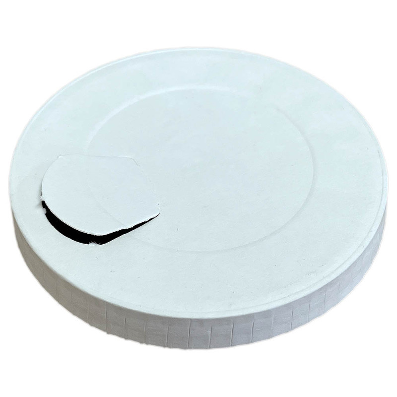 Víčko papírové na kelímky Coffee - na 200 / 300 ml / 50 ks bílé