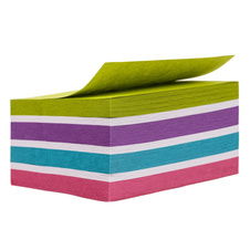 Samolepicí bloček Kores Cubo Pastel - 75 x 75 mm / 450 lístků