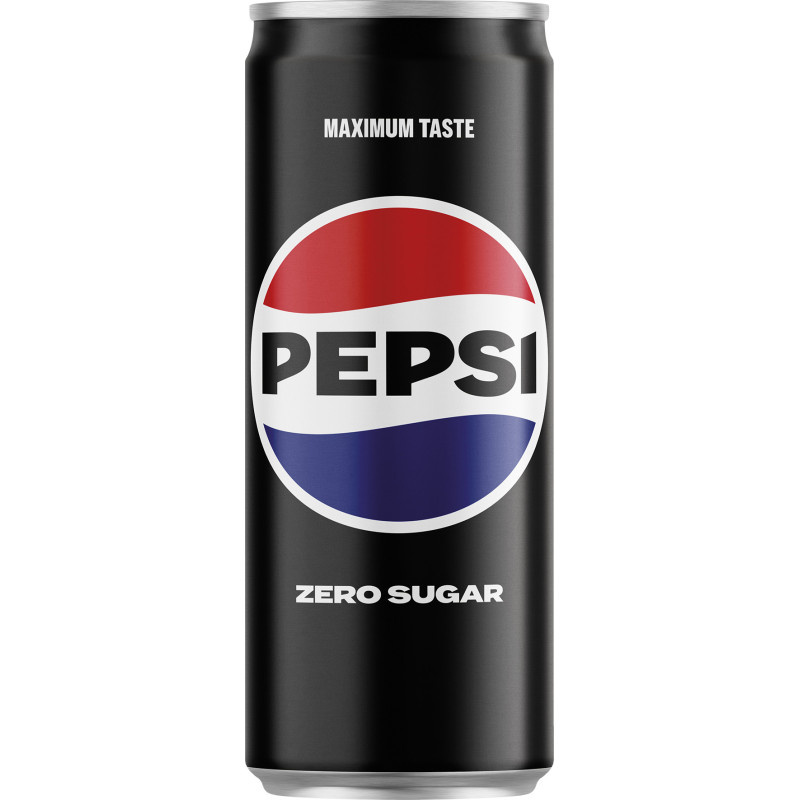 Pepsi Zero Sugar / 0,33 l plech