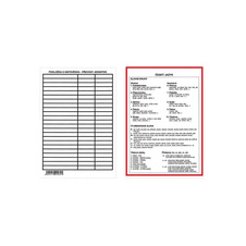 Podložka s nápovědou český jazyk A5 lamino