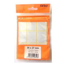 Samolepicí etikety v sáčku - 35 x 27 mm / 90 etiket