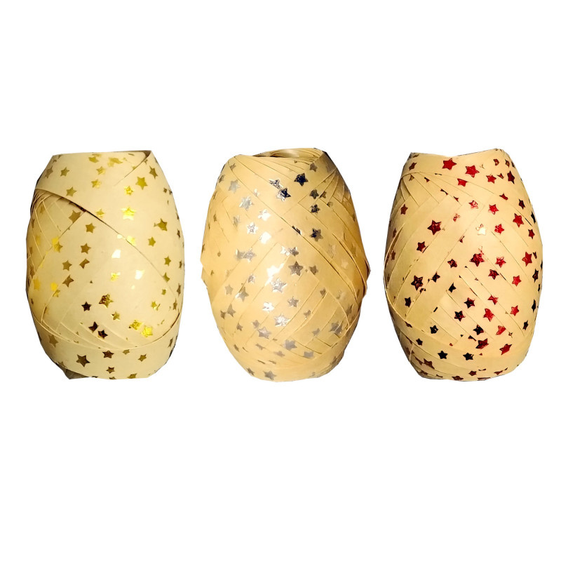 Stuha vázací KRAFT - mix hvězdy / 10 m