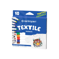 Značkovač Centropen 2739 na textil - sada 10 ks
