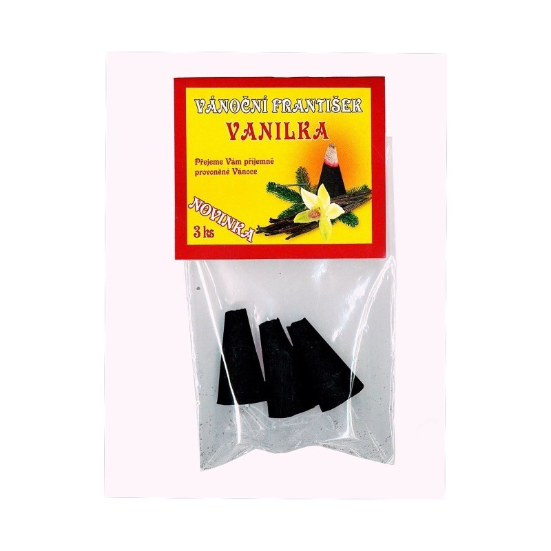 František vánoční - vanilka 3 ks