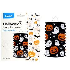 Lampion roztahovací 15 cm - duch