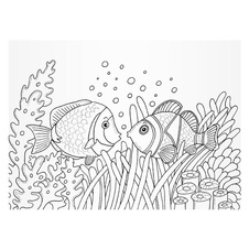 Omalovánky A5 - Mořský svět