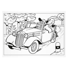 Omalovánky A5 - Autíčka