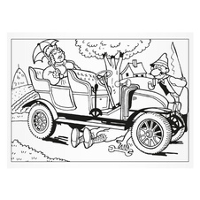 Omalovánky A5 - Autíčka