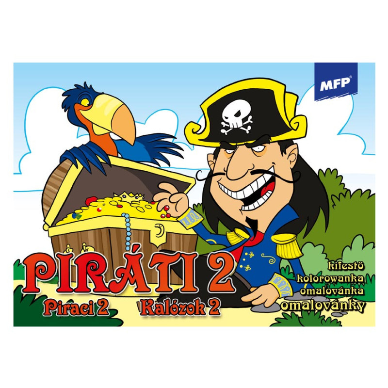 Omalovánky A5 - Piráti