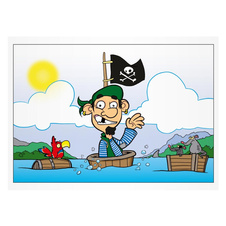 Omalovánky A5 - Piráti