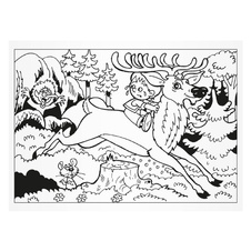 Omalovánky A5 - Naše pohádky