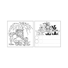 Omalovánka 21x21 cm Akim - Pohádky Z.Smetany