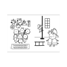 Omalovánky A4 - Prasátko Peppa