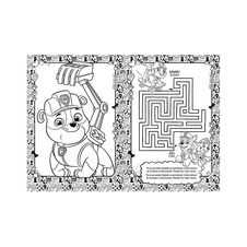 Omalovánky A4 - Tlapková patrola