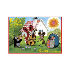 Omalovánky A5 - Krtek se raduje