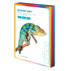 Barevné papíry A4 80 g - sytá duha / 100 listů / barevný mix