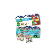 Samolepky pěnové CONCORDE - Vánoční dílna 3D