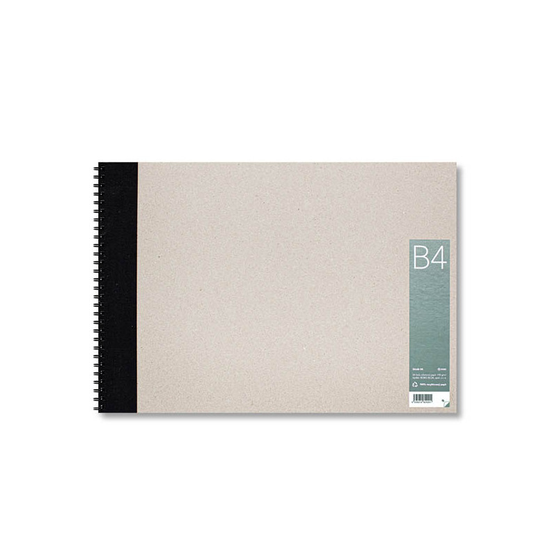 Skicák BOBO s recyklovaným papírem - B4 / 30 listů