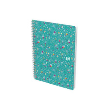 Blok Oxford Floral - A5 / linka / 60 listů / mix motivů