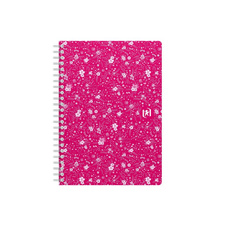 Blok Oxford Floral - A5 / linka / 60 listů / mix motivů