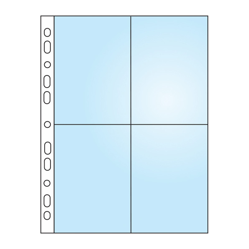 Závěsný obal Bantex - A4 silný / kapsy na foto 9 x 13 / 10 ks