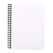 Blok kroužkový Clairefontaine Rhodia A5+ - linka / 80 listů / mix barev