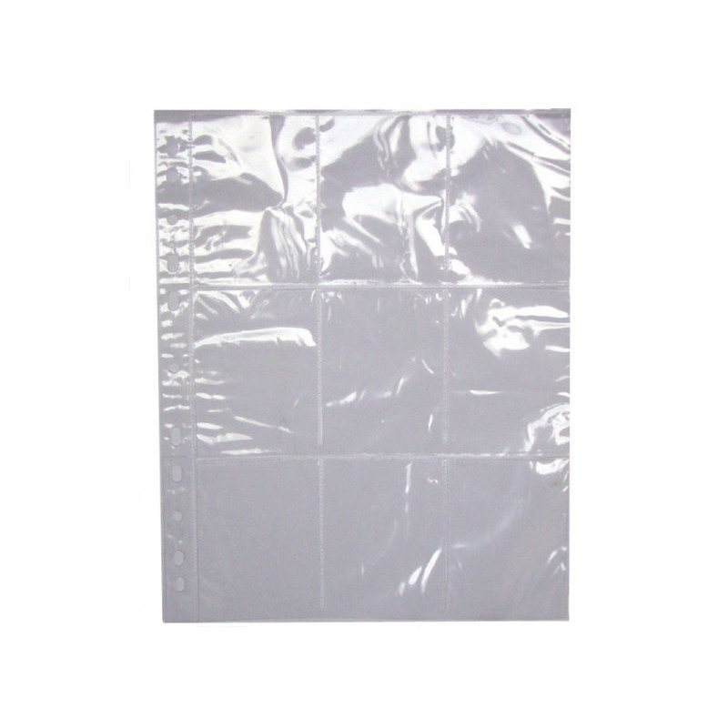 Závěsný obal Bantex - A4 silný / na sběratelské kartičky 64x89 mm / 10 ks