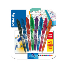 Roller Pilot FriXion Ball - sada 8 barev + sudoku