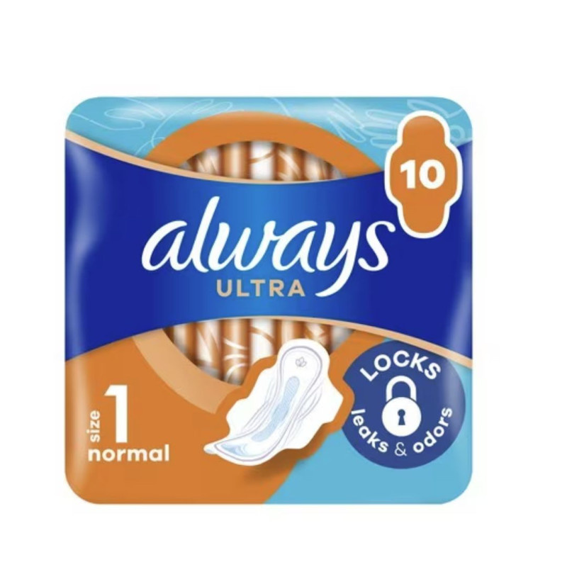 Always Ultra Day Normal dámské vložky - 10 ks