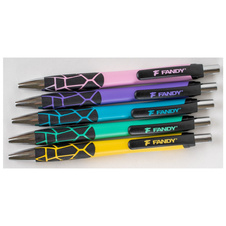 Kuličkové pero Rock - pastelový mix