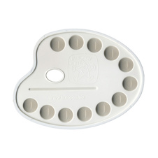 Paleta plastová - bílá