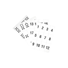 Písmena a číslice - sada číslic