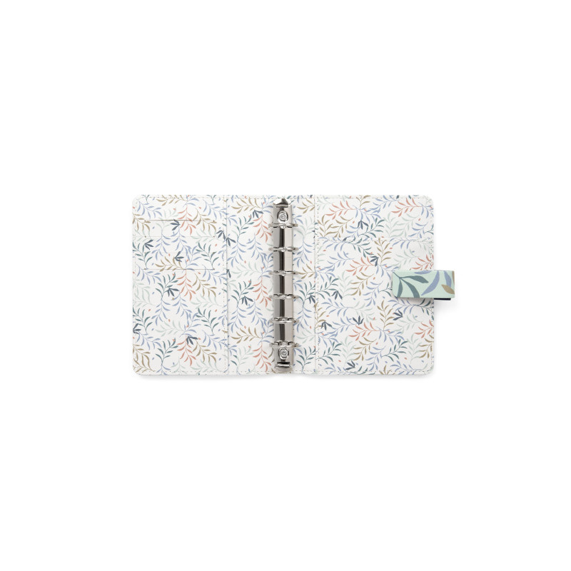 Diář Filofax Botanical - kapesní / mint