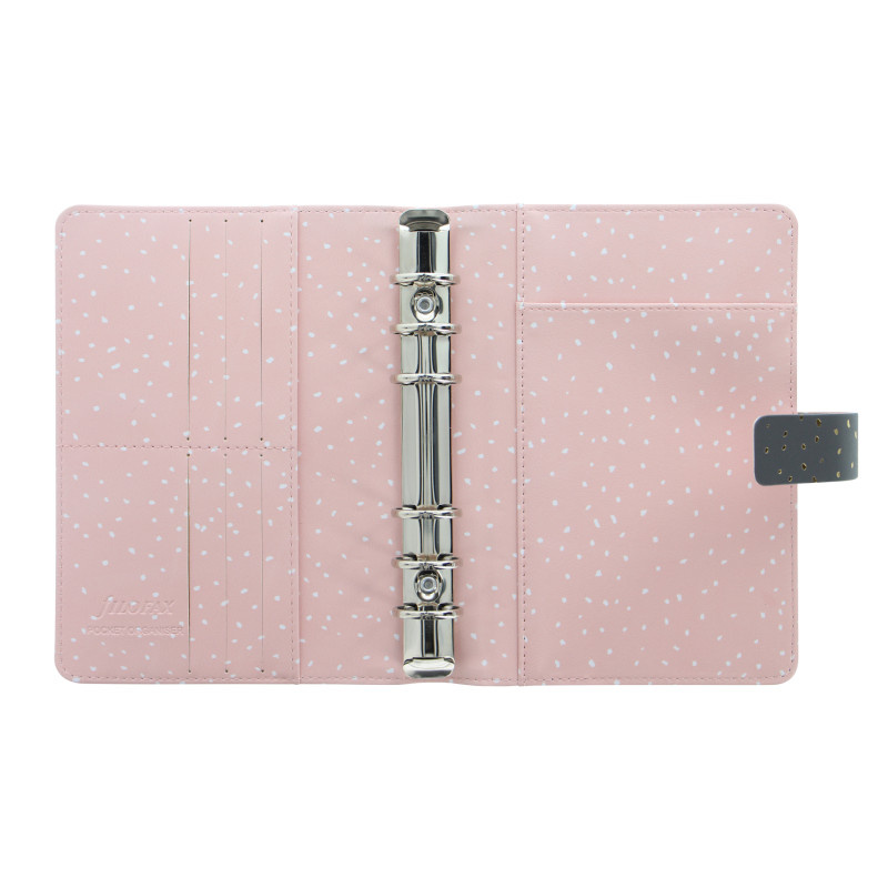 Diář Filofax Confetti - osobní / Rose Quartz