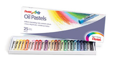 Olejové pastely Pentel - 25 barev