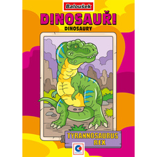 Omalovánka A5 - Dinosauři