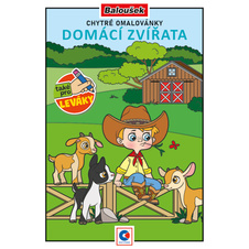 Chytré omalovánky A5 - Domácí zvířata