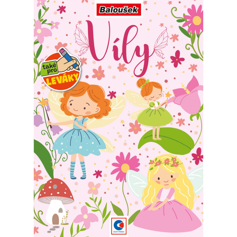 Omalovánka A5 - Víly