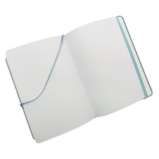 Blok Luxi A5 - tečkovaný / 96 listů / ledově modrá vlaštovka