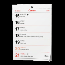 Kalendář trhací Senior II. / BNA1