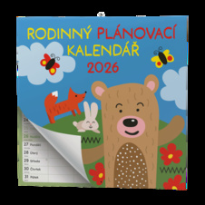 Kalendář nástěnný poznámkový - Rodinný plánovací / BNL10