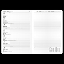 Diář FLEXI - A5 / týdenní / okrová