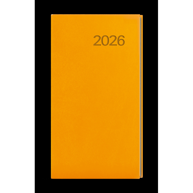 Diář VIVELLA - týdenní kapesní / okrová