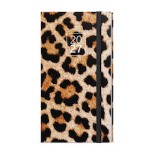 Diář kapesní LAMINO - týdenní / Leopard