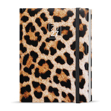 Diář LAMINO - B6 / týdenní / Leopard