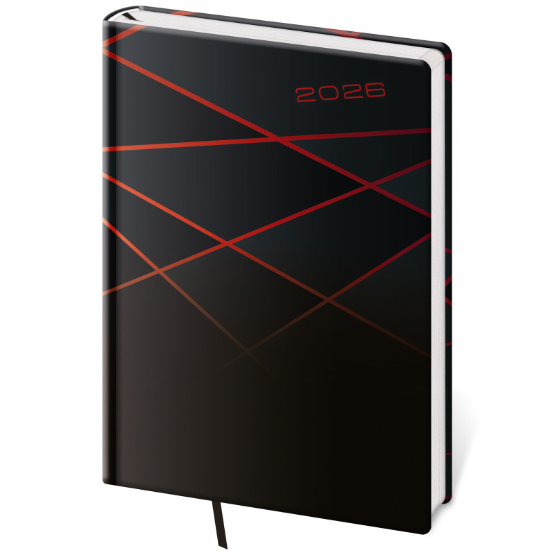 Diář VARIO - A5 / týdenní / black