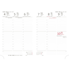 Diář VARIO - A5 / týdenní / grey