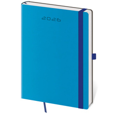 Diář FLEXIES - A5 / denní / modrá