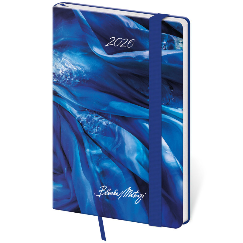 Diář VARIO Matragi - týdenní kapesní / blue